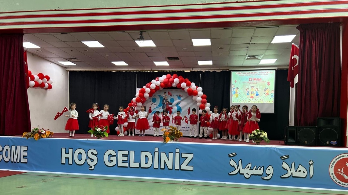 CİDDE TÜRK OKULUNDA 23 NİSAN COŞKUSU!