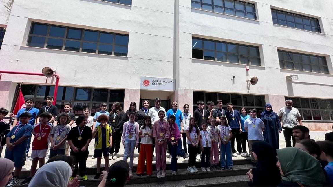 CİDDE TÜRK OKULU SPOR TURNUVASI ÖDÜLLERİ